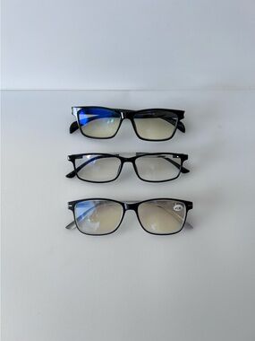 Blue Light Blocking Glasses - Set of 3